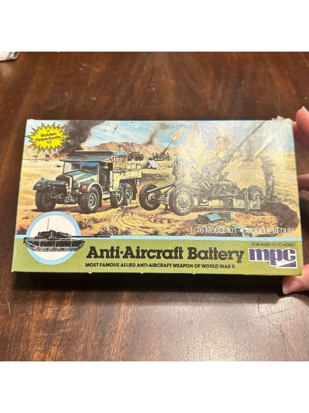 MPC 1/76 Scale WWII Anti-Aircraft Battery Model Kit